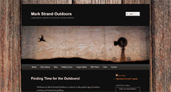 Desktop Screenshot of markstrandoutdoors.com